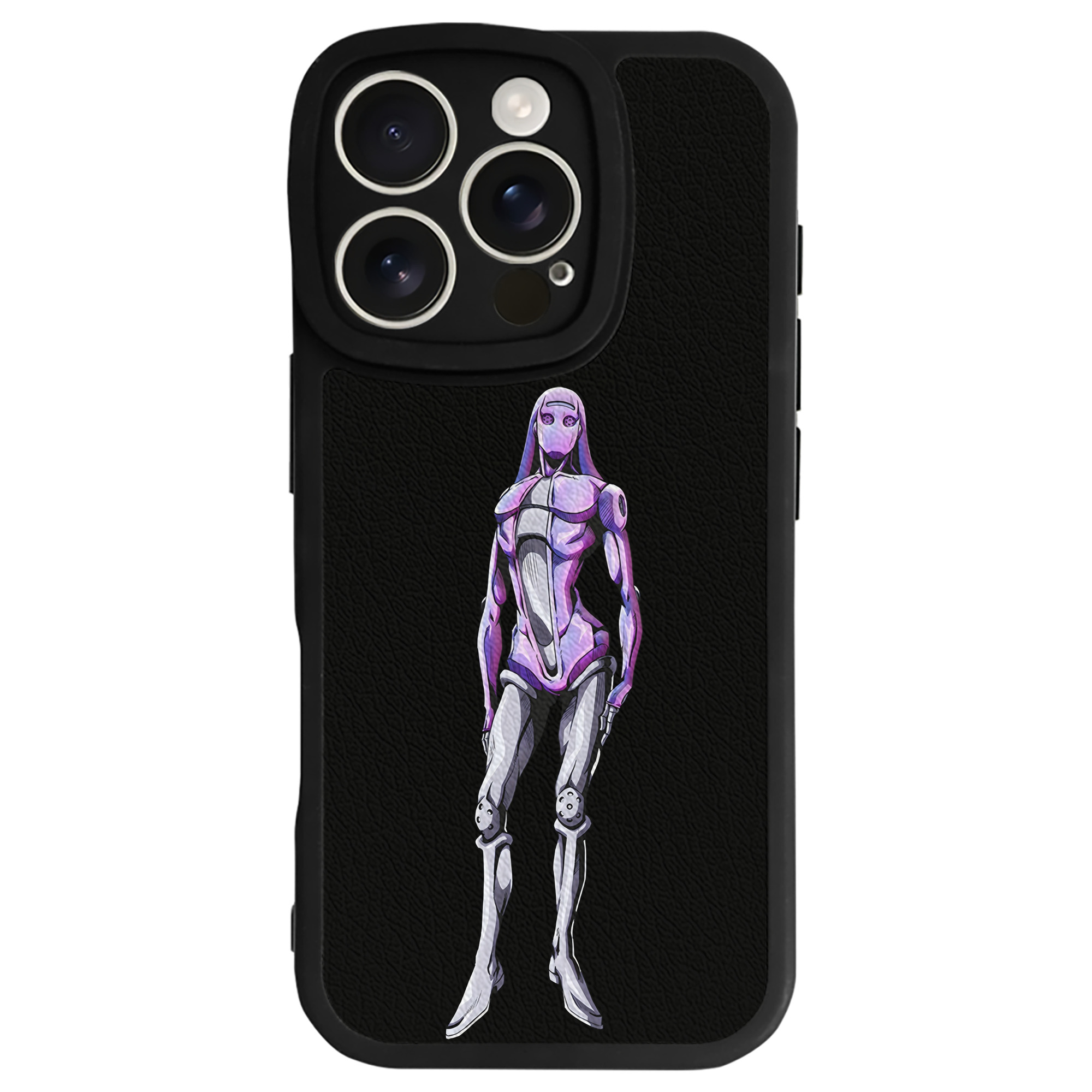 （画像用） ジョジョの奇妙な冒険 JoJo's Bizarre Adventure 【iPhone 16シリーズ対応】シリコンスマホケース（レザー調） 材質：シリコン